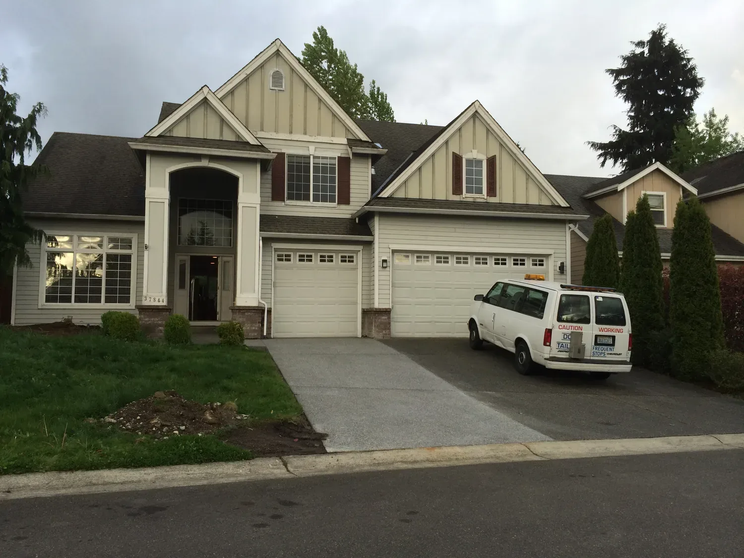 exterior before