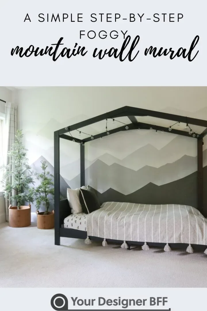 wall mountain mural