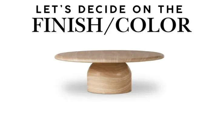stone coffee table 