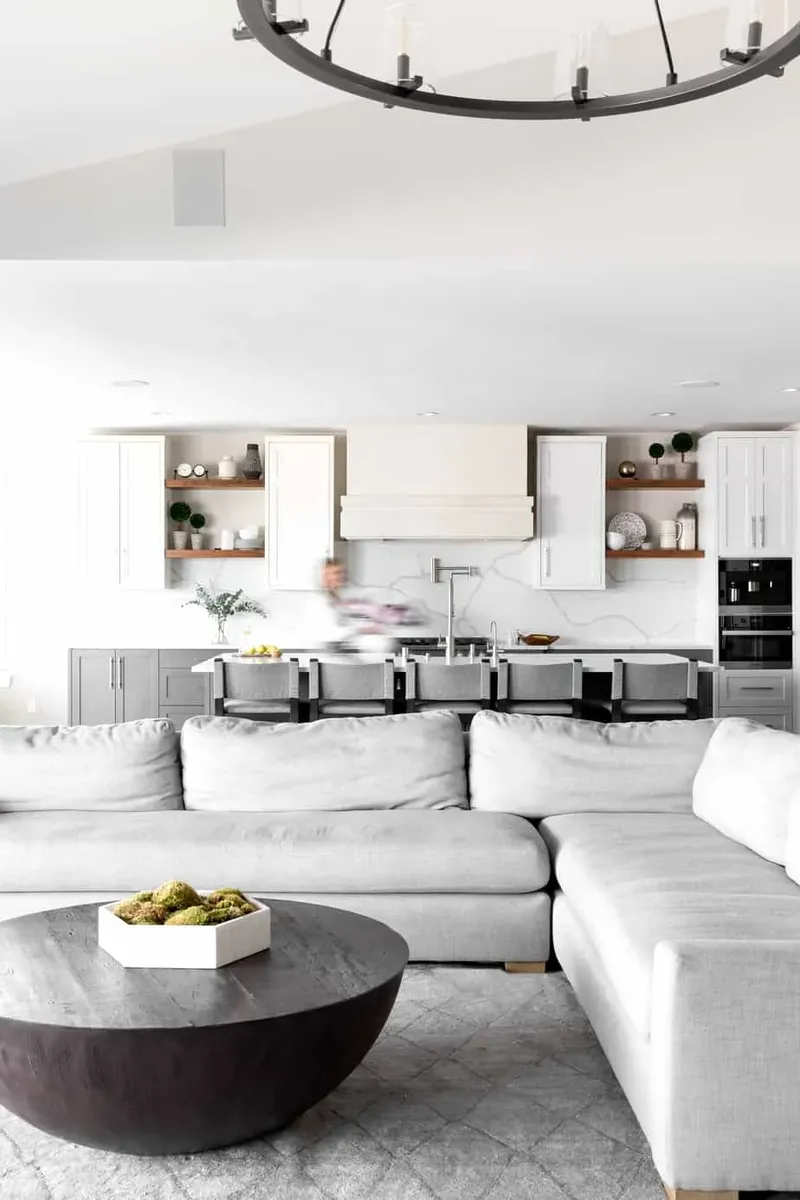 restoration hardware living room