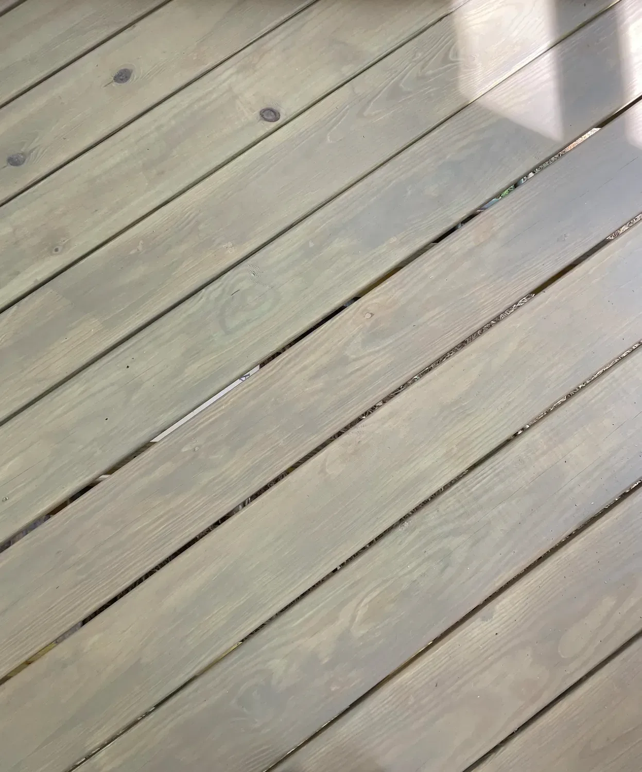 how to stain wood deck