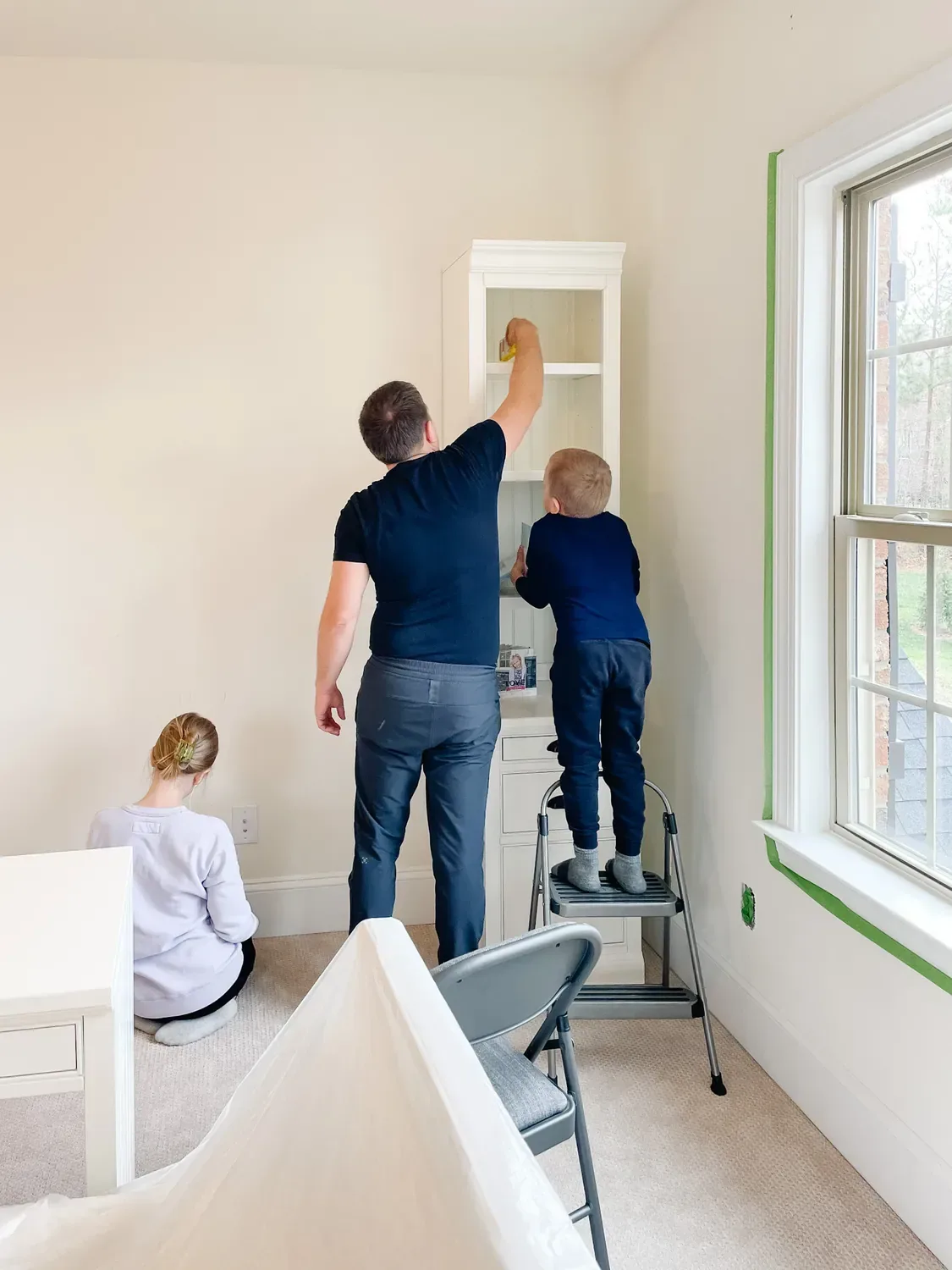 How to paint a room step by step