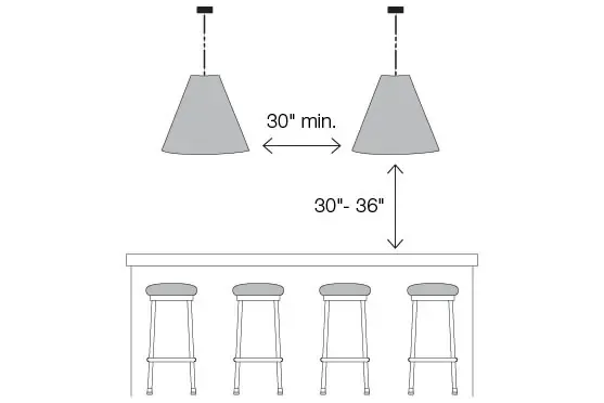island light height