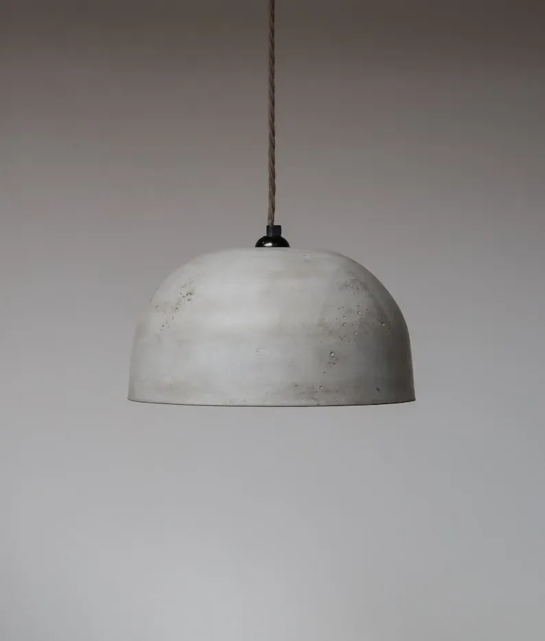 concrete pendant