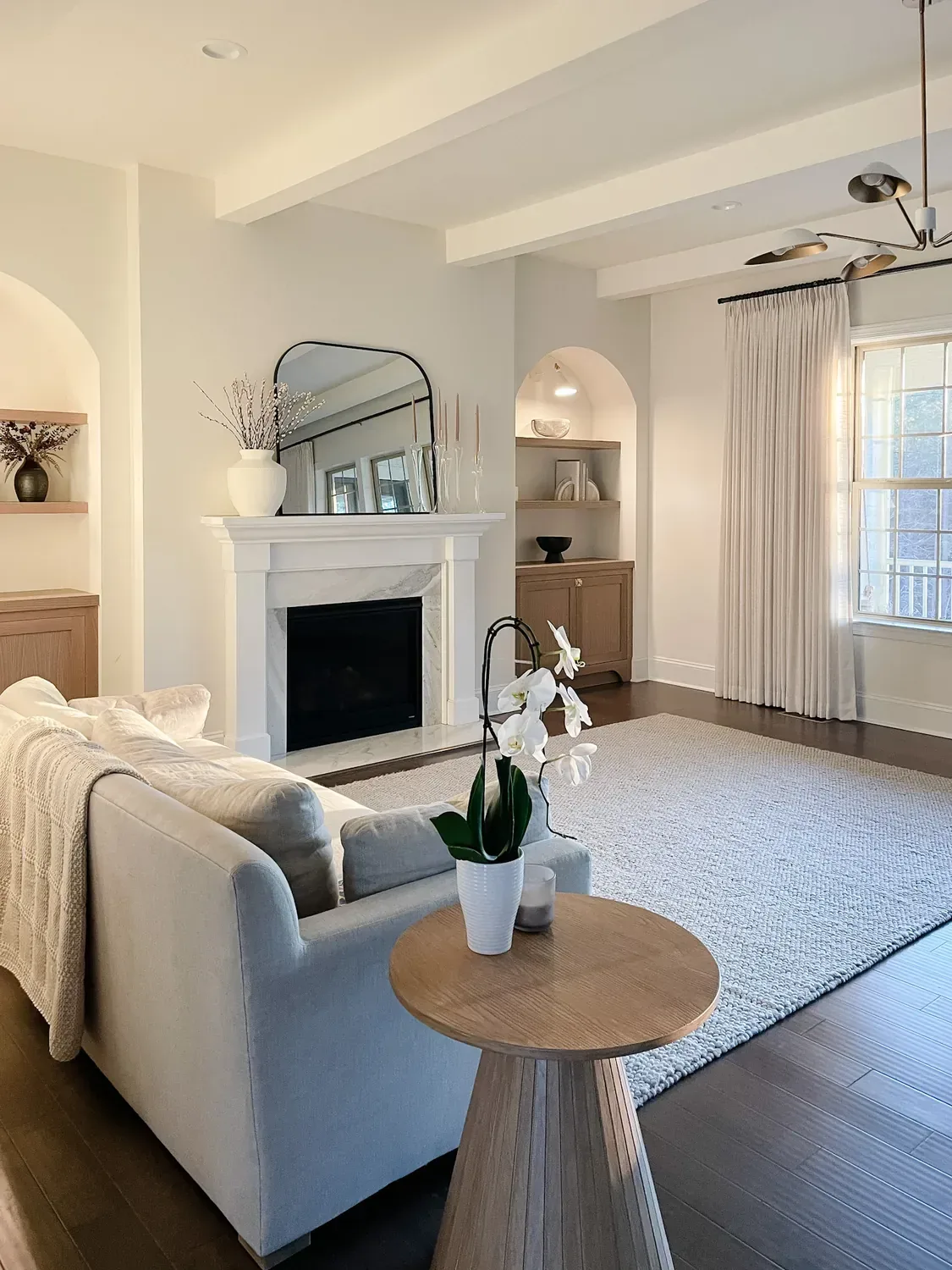 pinch pleat curtains living room
