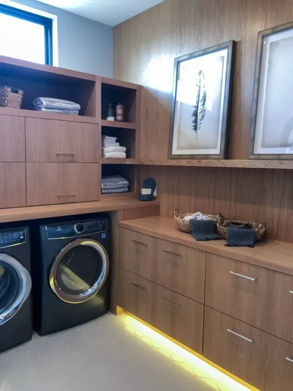 laundry room under cabinet light