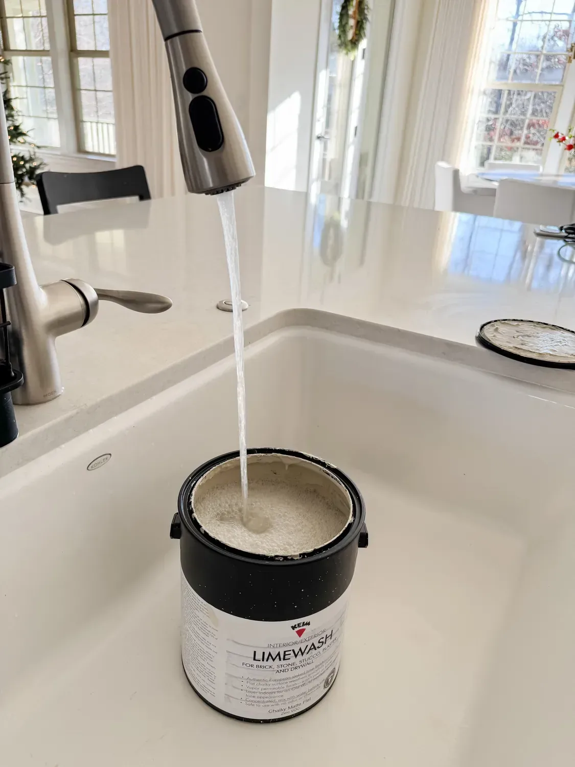 dilute limewash