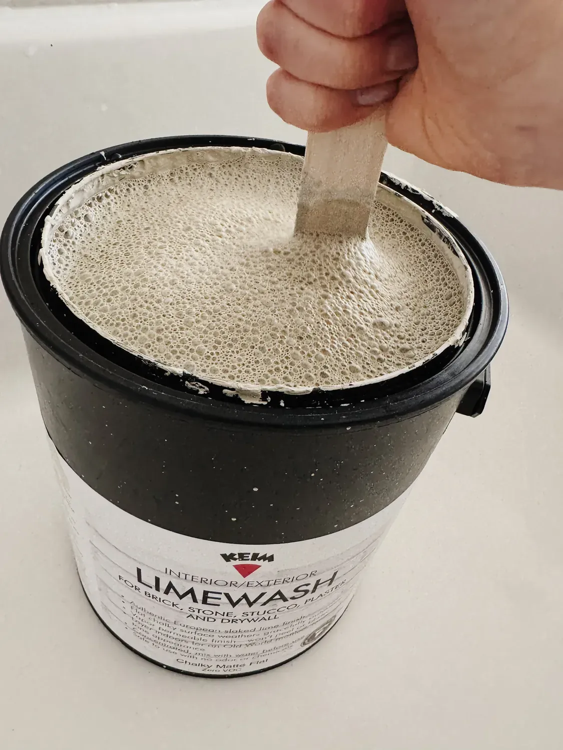 stir limewash