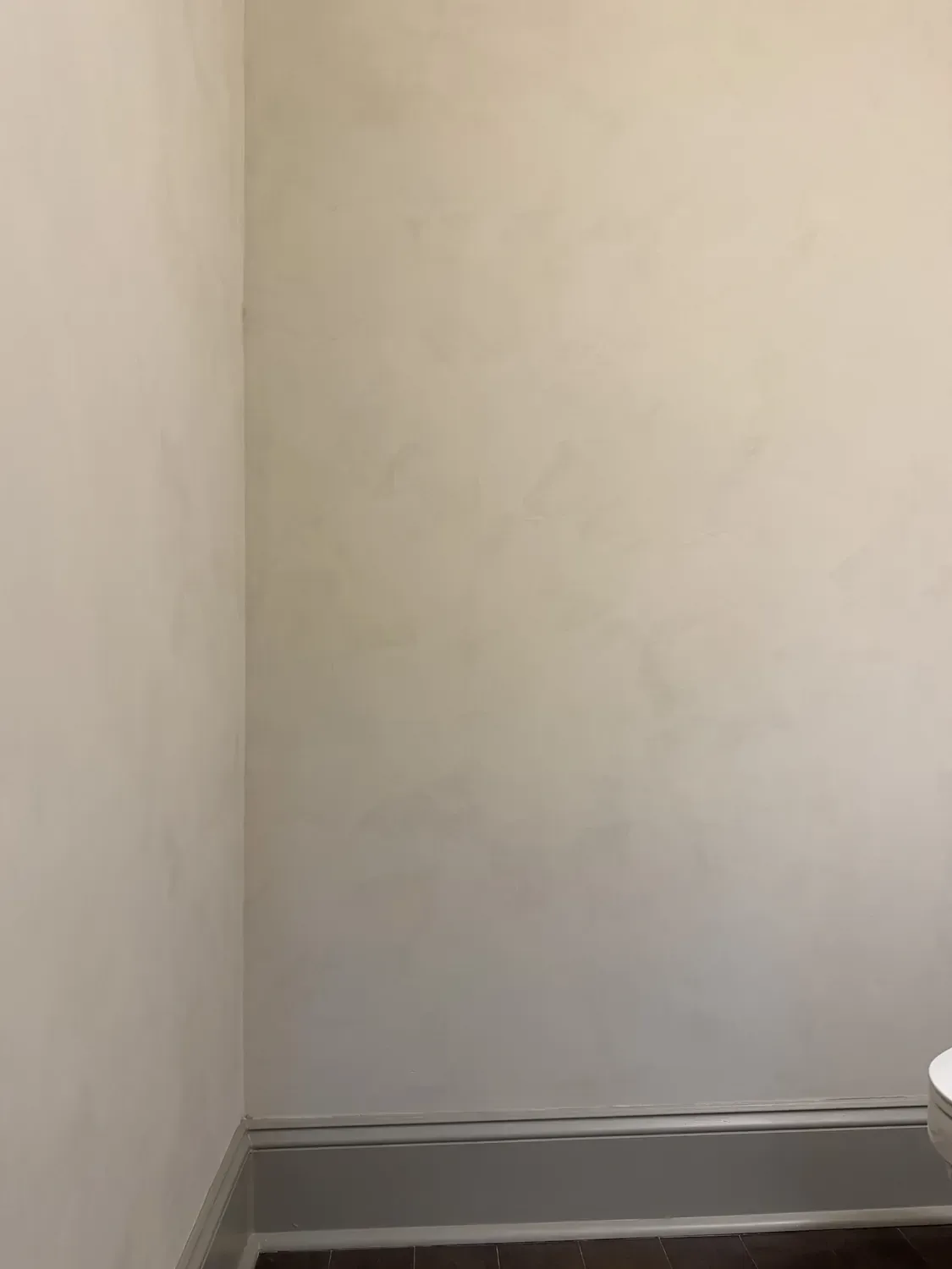 limewashed wall