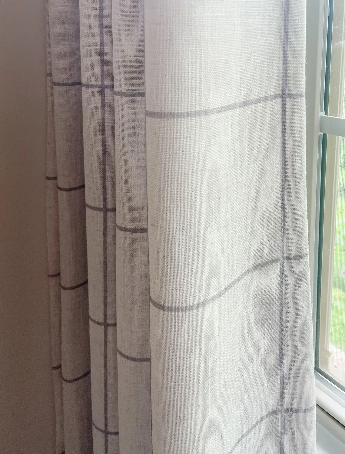 checkered curtains from amazon