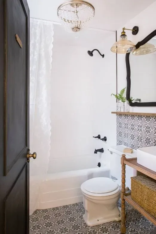 farmstyle bathroom light