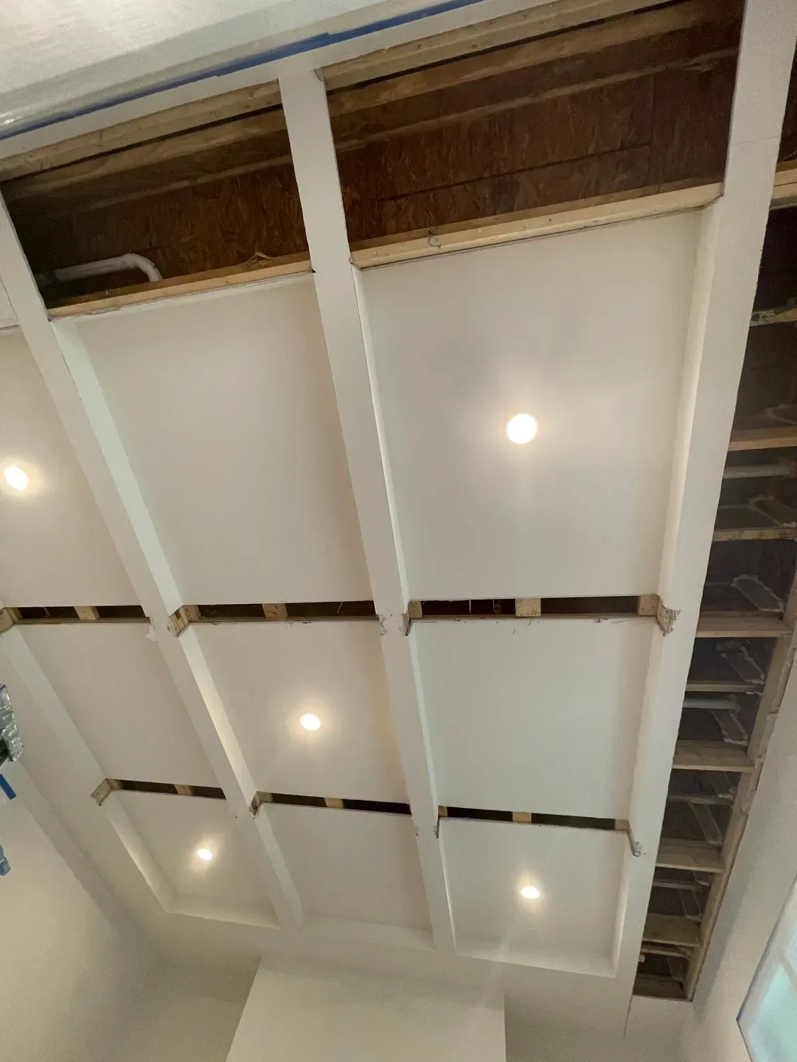 coffered ceiling