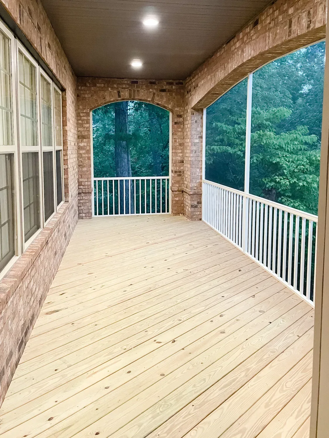 wood deck before 