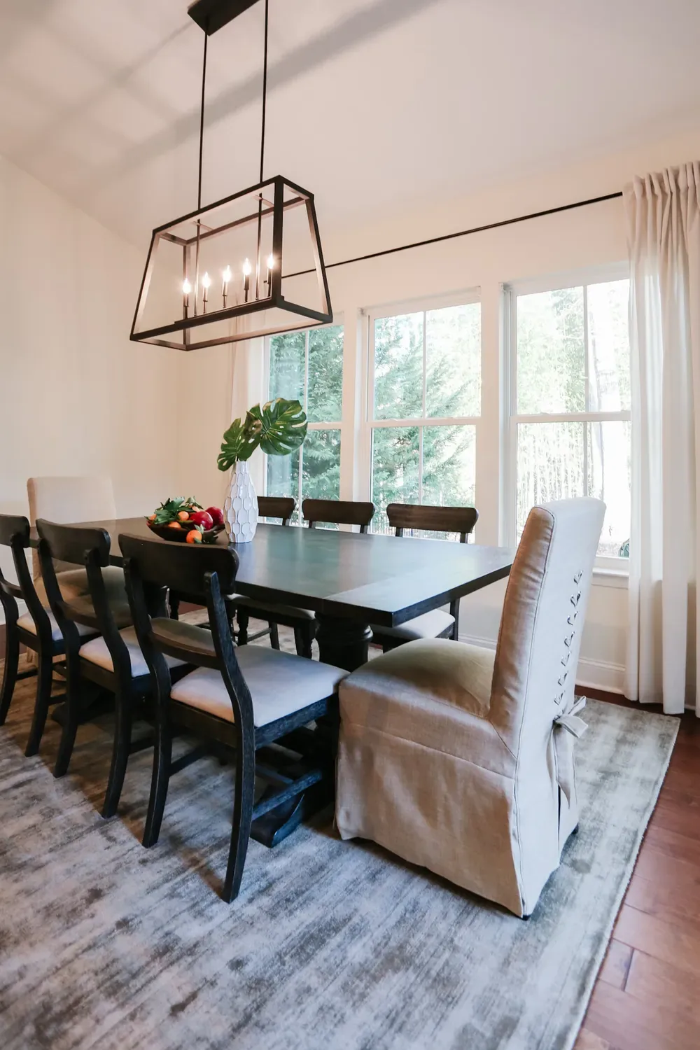 modern farmhouse dinning room light fixture