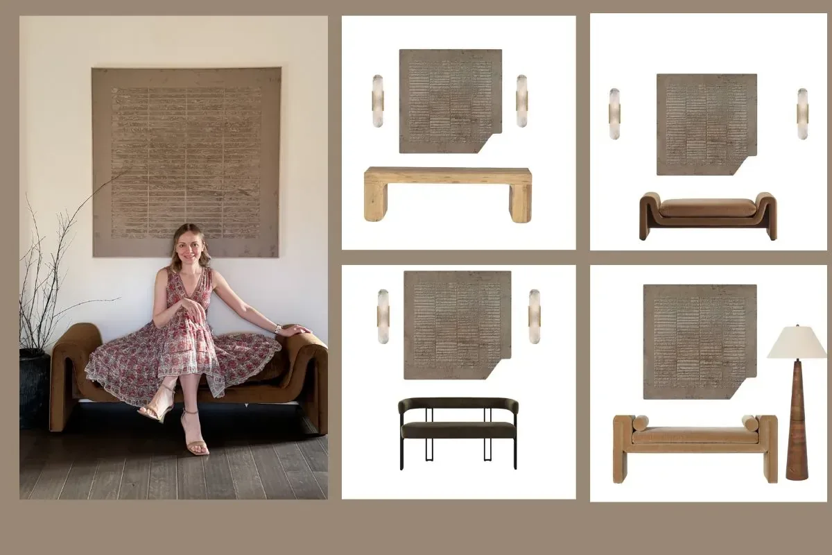 mood board for interior design