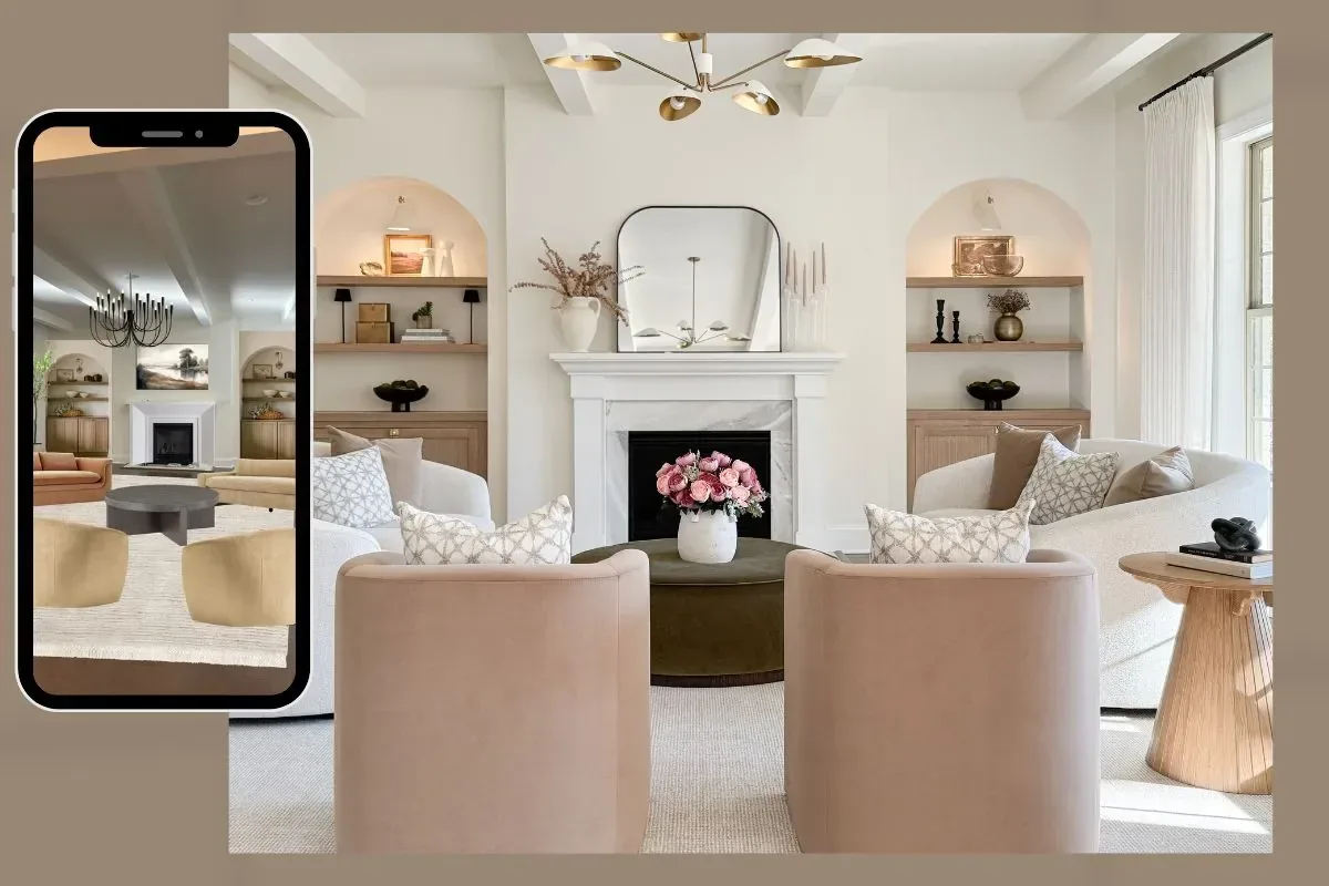 how to create a living room mood board