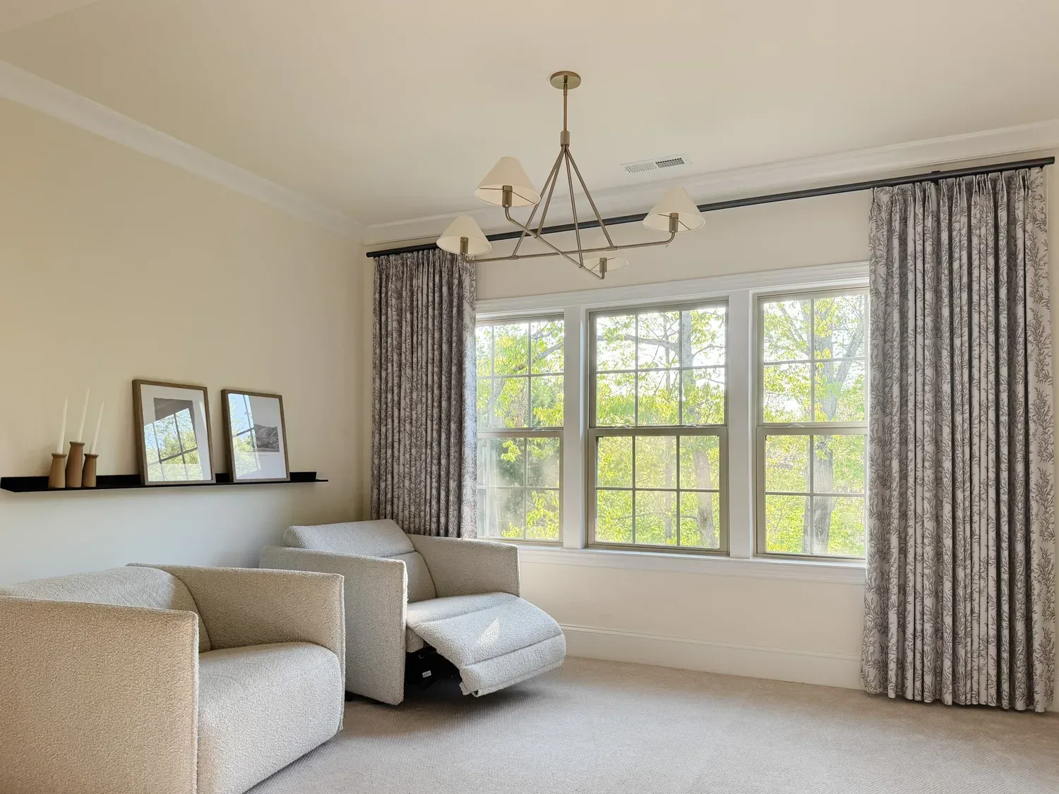 How to order floral pinch pleat curtain from twopage