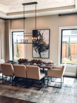 dining table chandelier
