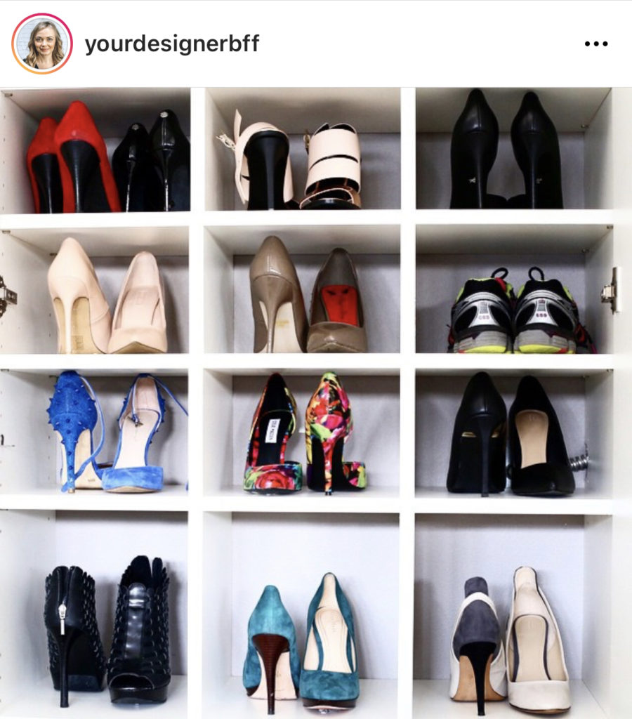 DYI shoes storage