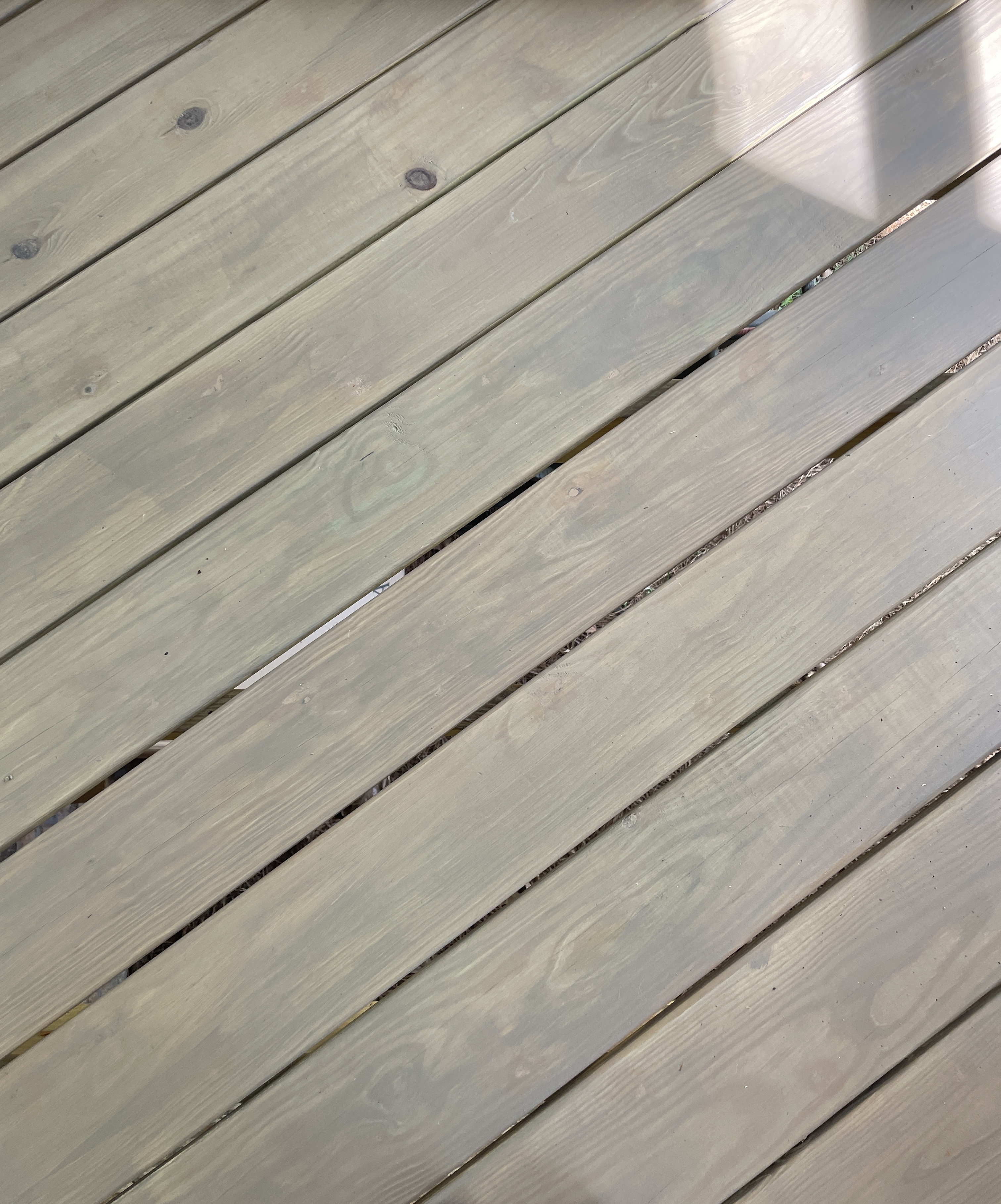 how to stain wood deck