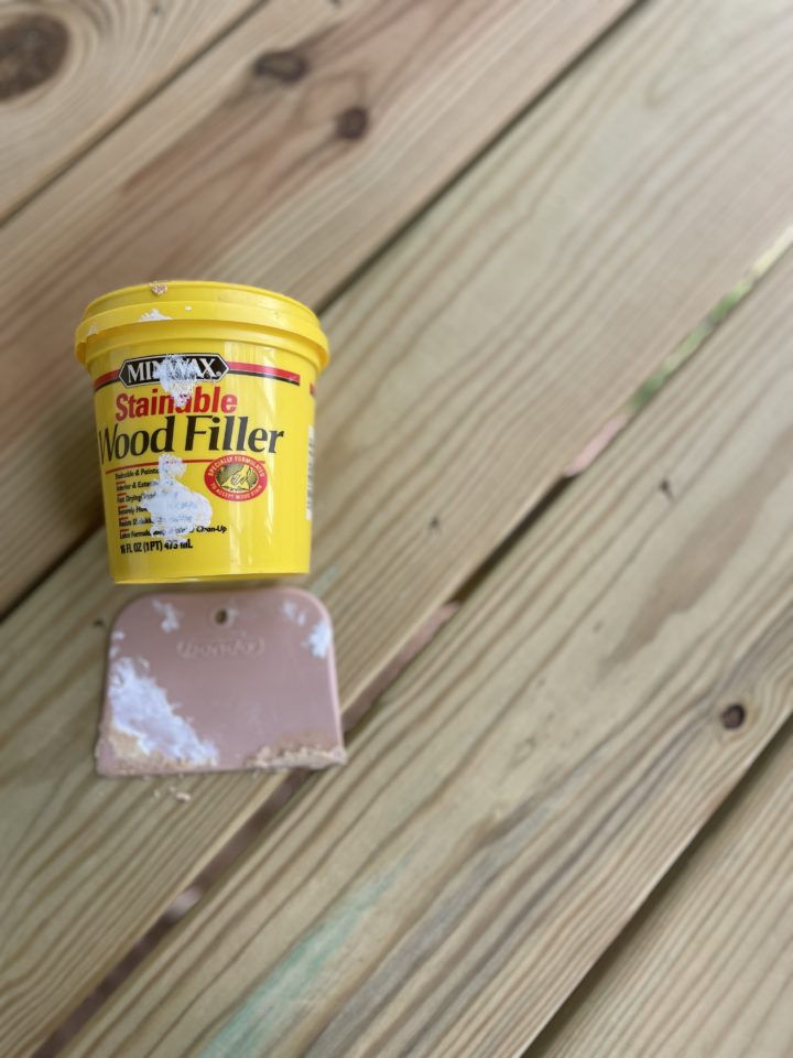 stainable wood filler 