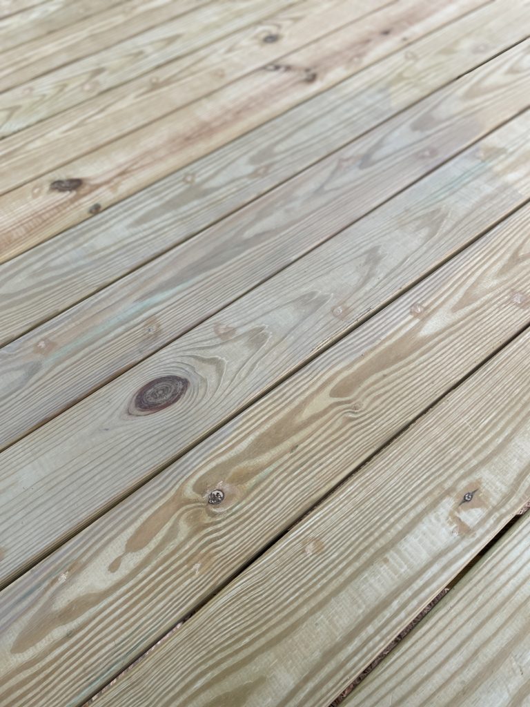 How To Stain Wood Deck Using Sherwin-williams Superdeck - Your Designer Bff