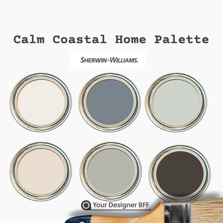 sherwin williams sea salt paint palette coastal paint palette 