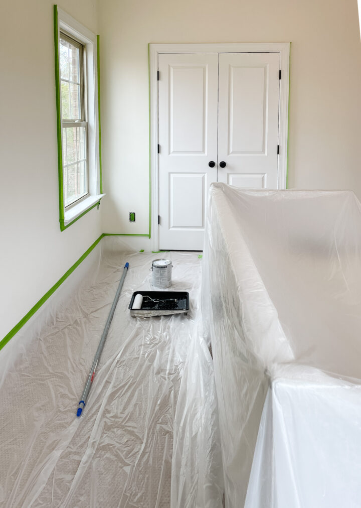How to paint a room step by step