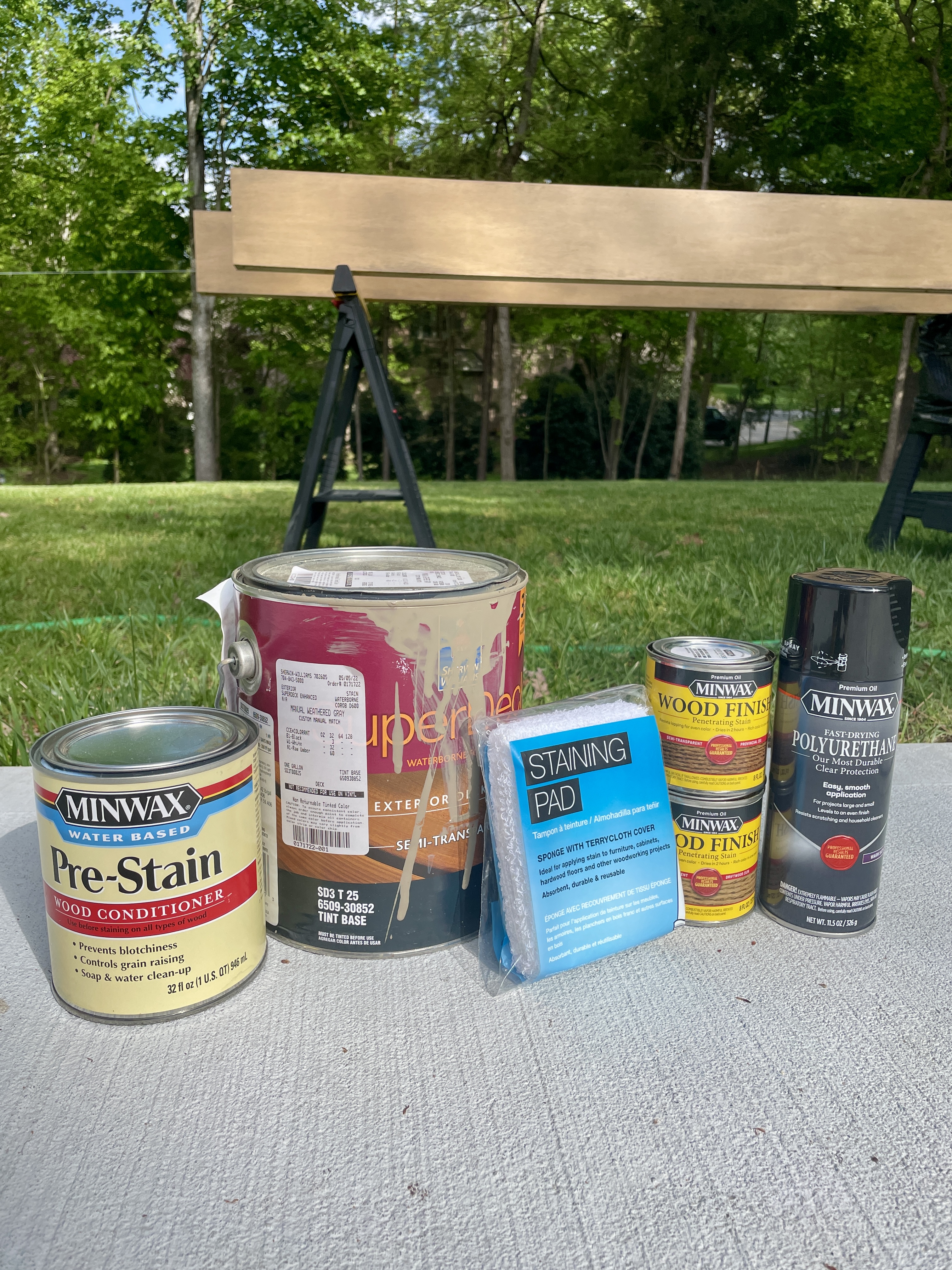 DIY wood floating shelf