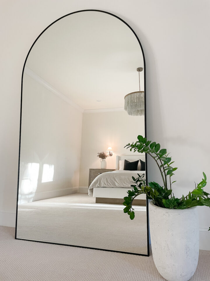 full length arched mirror