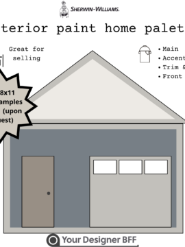 Grayish-Blue Exterior Paint Scheme