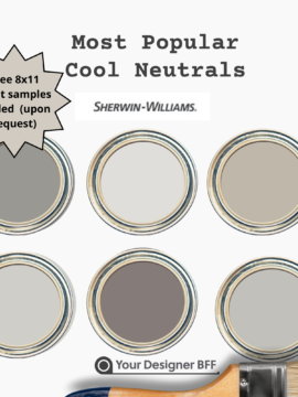 Most Popular Cool Neutrals Palette