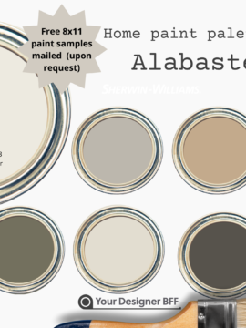 SW 7008 Alabaster Complementary Color Palette For Sherwin Williams