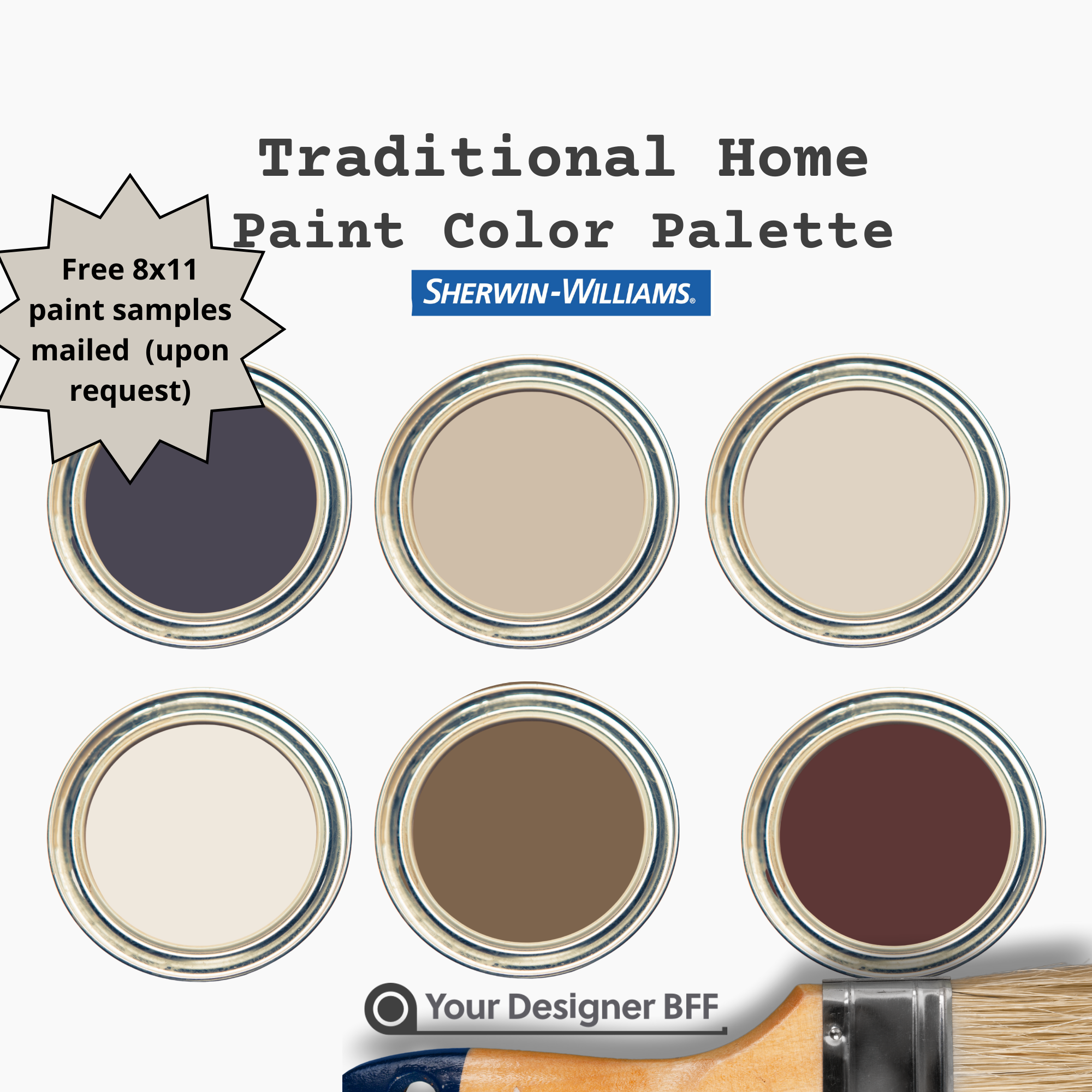 Traditional Home Sherwin Williams Paint Scheme