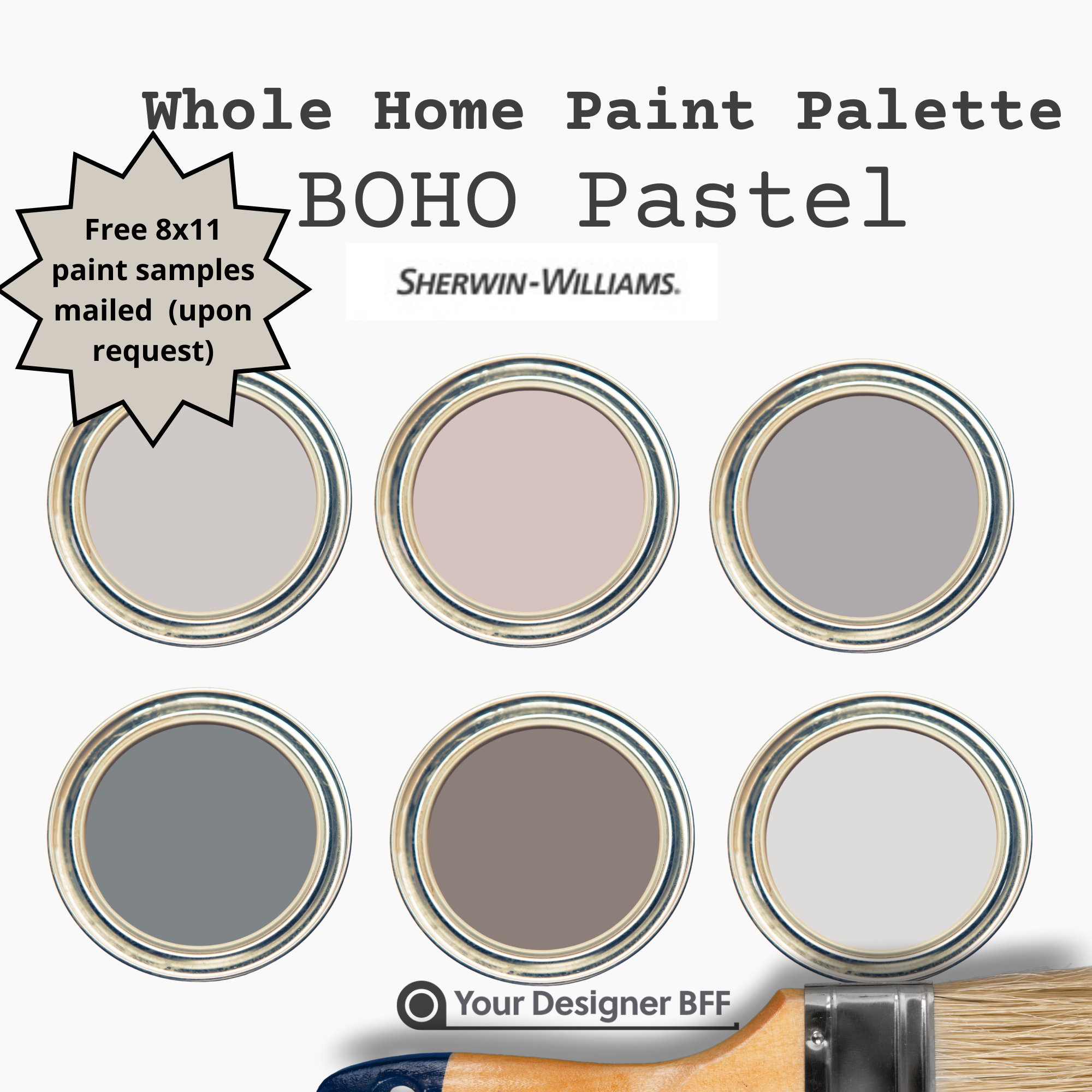 Boho Pastel Color Palette